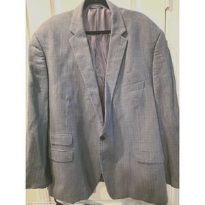 Ralph Ralph Lauren  Gray Silk/Wool Blazer  SZ‎ 54L